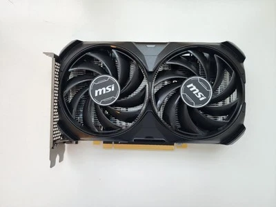 MSI GeForce RTX™ 4060 Ti VENTUS 2X BLACK 8G OC GDDR6 Graphics card - Image 1 of 4