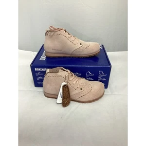 BIRKENSTOCKS Dundee Rose Reptile Suede Chukka Sneaker EU Size36 Women’s US Size5 - Picture 1 of 8
