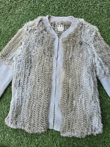 Haute Hippie Fell Strickjacke - Bild 1 von 4