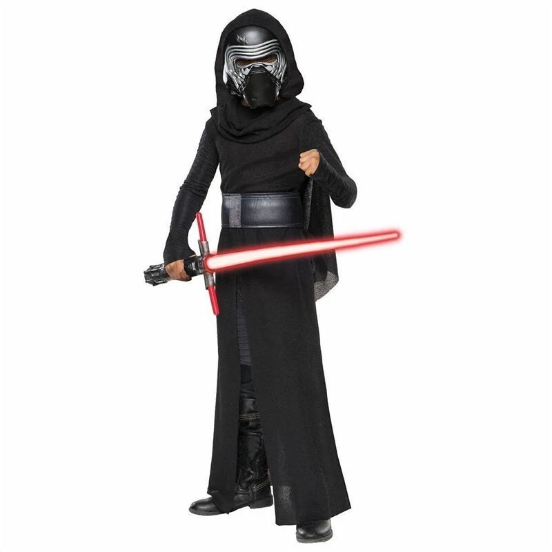 Niños Star Wars Kylo Ren Disfraz Trajes Ben Solo Halloween Conjunto Completo Nuevo Foto 1 de 4