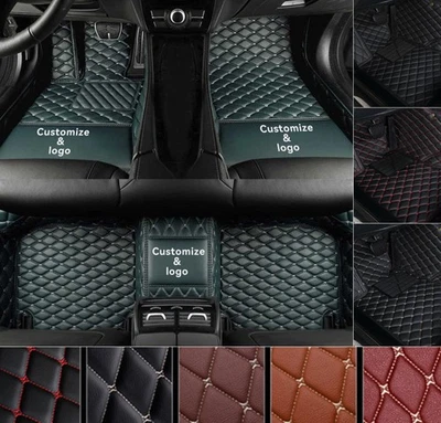For Lincoln Car Floor Mats All Models Waterproof Liners LHD Custom Auto Carpets - Image 1 of 4