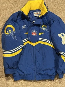 Logo Authentic Pro Line St. Louis Rams Spike Pullover Jacket - Picture 1 of 9
