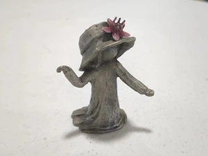 Hudson Pewter Walli Ortman 040 Dress up Mommy's Clothes Figurine Figure Flower - Picture 1 of 9