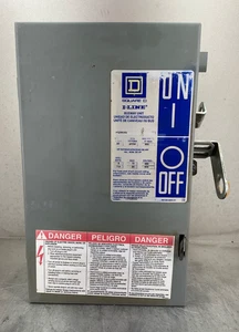 SQUARE D PQ3603G I-LINE BUSWAY FUSIBLE BUS PLUG SWITCH 30 A 3P3W 600V - Picture 1 of 8