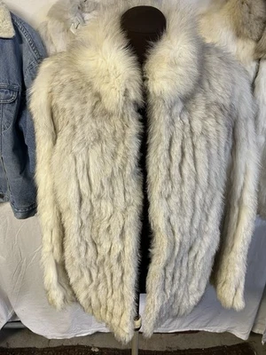 Saga Fox Fur Jacket Coat Mid Length Size 12 Beautiful - Image 1 of 4