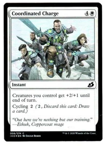MTG: Ikoria: Lair of Behemoths: Foil: Coordinated Charge - Picture 1 of 1