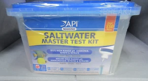 NEW! API Saltwater Master Test Kit 550+ Marine Tests pH Ammonia Nitrite Nitrate - Picture 1 of 4