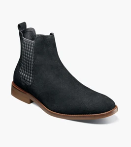 Stacy Adams Men's Gabriel Plain Toe Chelsea Boot - Picture 1 of 8
