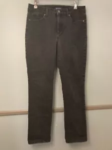 Jeans vintage neri da donna 10 Bandolino Mandie rialzati mamma gamba dritta Y2K - Foto 1 di 5