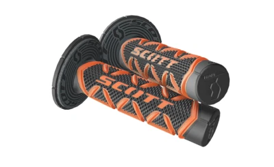 Empuñaduras Scott Diamond Twist MX Donut Negro Naranja Honda CRF 230F 250F 250R 450R Foto 1 de 3