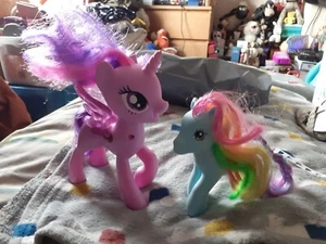 My Little Pony Twilight Sparkle, Talking Function, And Rainbow Dash, Hasbro - Picture 1 of 12