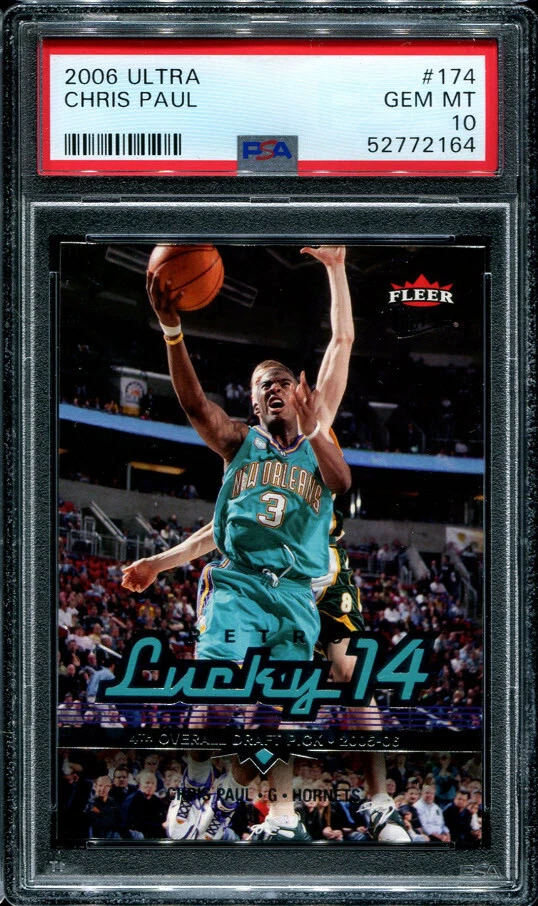 PSA 10 GEMAS COMO NUEVAS 2006 ULTRA CHRIS PAUL #174 ROOKIE RC HORNETS 72164 SUNS B143 Foto 1 de 1