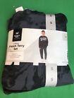 Members Mark 2 piece French Terry Set SIZE 5 BLACK