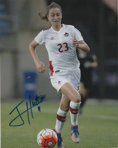 Team Canada Jordyn Huitema Autographed Signed 11x14 Photo REPRINT - Picture 1 of 1