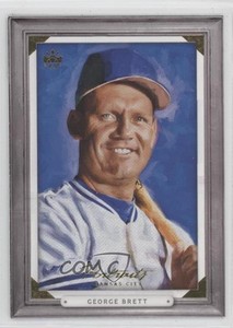 2019 Panini Diamond Kings Portraits George Brett #P7 HOF