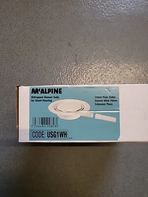 Mc Alpine Untrapped Shower Gully For Sheet Flooring - Image 1 of 3