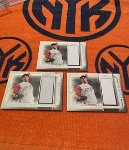 2023 Topps Definitive Collection Blake Snell Jumbo Relic (3) - Picture 1 of 8