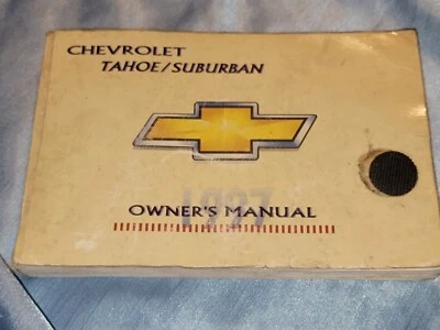 Chevrolet Tahoe/Suburban Manual do Proprietário 1997 - Imagem 1 de 4