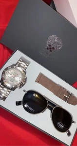 Vince Camuto Chronograph Stainless St. Watch & Sunglasses Gift Set MSRP$189 - Picture 1 of 5