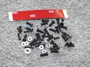 ASC6004 TEAM ASSOCIATED RC10-CC CLASSIC CLEAR KIT SCREWS LOT - Picture 1 of 1