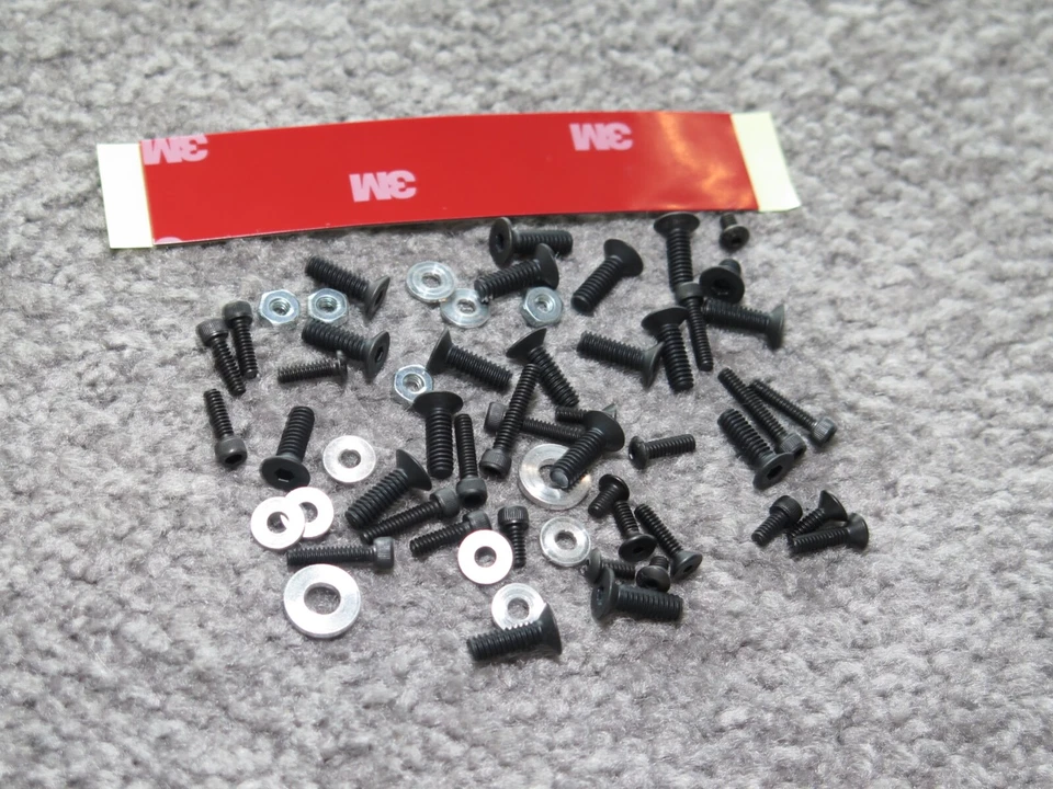ASC6004 TEAM ASSOCIATED RC10-CC CLASSIC CLEAR KIT SCREWS LOT - Image 1 of 1