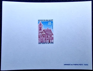 Malagasy - DELUXE - MNH - Malasia 40 Frank Stamp Block - Paris France Sheet - Picture 1 of 4