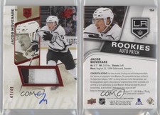 2022-23 SPx Rookies Auto Patch /49 Jacob Moverare #194 RPA Rookie Patch Auto RC