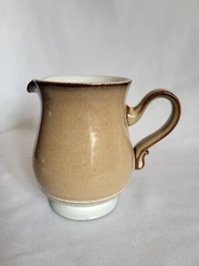Denby Seville Vintage Footed Milk / Creamer Jug Brown Cream 1970’s - Picture 1 of 6
