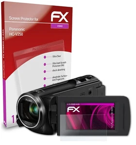 atFoliX Pellicola Vetro per Panasonic HC-V250 9H Armatura di protezione - Foto 1 di 5