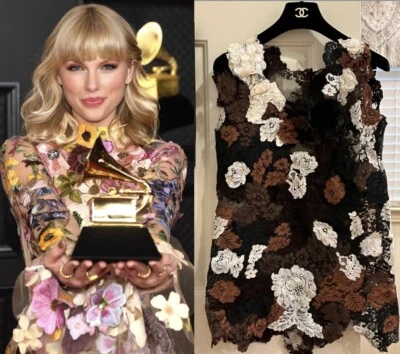 Blusa 6K Dolce & Gabbana 3-D Flor Encaje 40 42 4 6 Top Camisa Chaqueta D G S M Foto 1 de 4