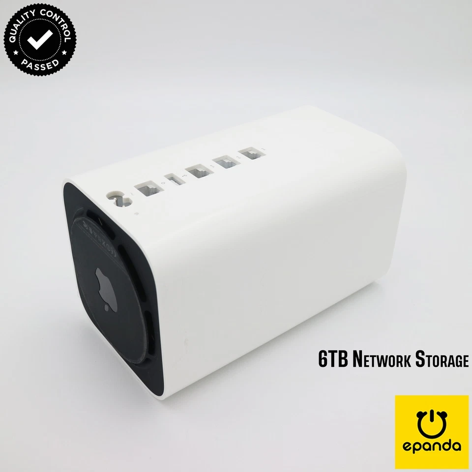 Apple AirPort Time Capsule A1470 6TB NAS Network Storage WiFi Router - Image 1 of 4