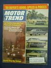Vintage Motor Trend Car Transportation Magazine Nov 1968 Sunset Strip