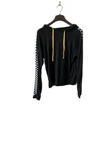 Youth rue 21 Black New York Light Pullover Hoodie Size XL Hooded Top - Picture 1 of 4