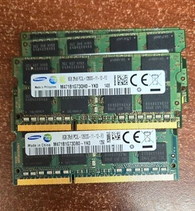 Samsung 8GB 2RX8 PC3L 12800S lot of 3 - Picture 1 of 1