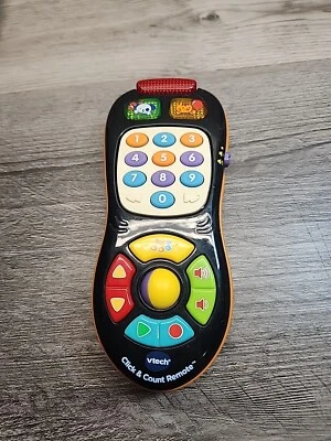 VTech Click and Count Remote, Black, Great Gift For Kids, Toddlers - Image 1 of 4