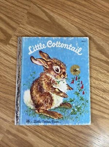 Vintage 1960 Little Cottontail - Little Golden Book Hardcover - Easter - Rabbits - Picture 1 of 11