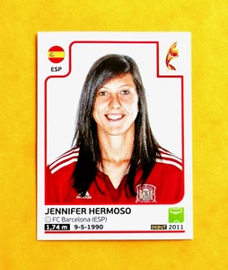310 JENNIFER HERMOSO / ESPAÑA-SPAIN /WOMEN'S UEFA EURO 2017 /NETHERLANDS /PANINI - Imagen 1 de 1