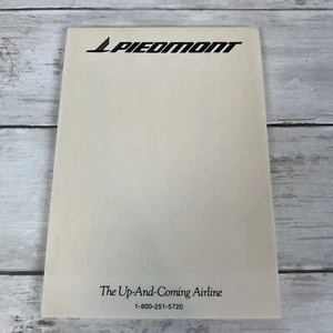 Vtg Piedmont Airlines Notepad Speedbird Stationary Paper 5x7" Advertising #2B - Picture 1 of 10