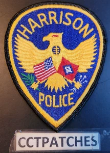 HARRISON, ARKANSAS POLICE SHOULDER PATCH AR - Picture 1 of 2
