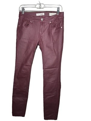 Guess Pleather фиолетовый брюки женский размер 30 - Изображение 1 из 4