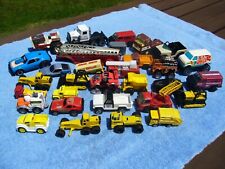 Vintage Lot of 31 Loose Tonka Diecast Cars/Trucks/Semi/Trailers /Roller/Tractors
