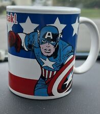 Captain America Marvel Comics Coffee Mug by Zak Collectible