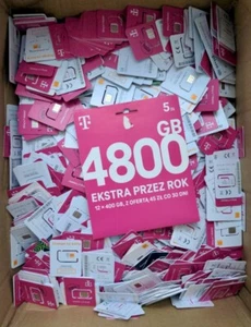 Starter SIM Prepaid Roaming T-Mobile na kartę  5 PLN - Zdjęcie 1 z 4