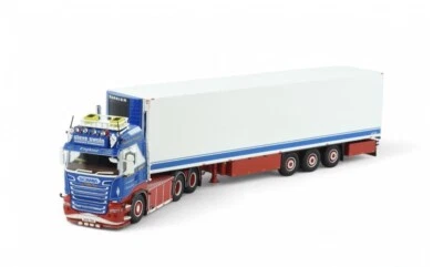 Camión de arrecife fundido a presión Tekno 1:50 Steve Swain Scania serie R Streamline Highline 6x2 Foto 1 de 4