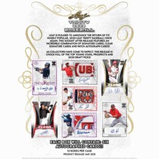 2020 Leaf Trinity Baseball Hobby Box Factory Sealed