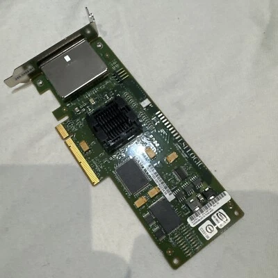 LSI Logic SAS3801E L3-01123-04E 8 Port 3Gb/s PCIe SAS/SATA Host Bus Adapter Card - Image 1 of 4