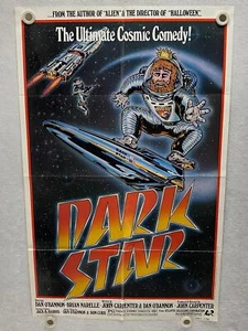 1974 Dark Star 1SH Movie Poster 22 x 36 Dan O'Bannon, Dre Pahich, Brian Narelle - Picture 1 of 7