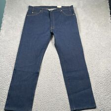 Vintage Levis Jeans Mens 42x32 20505 505 Deadstock Orange Tab 80s Blue Denim