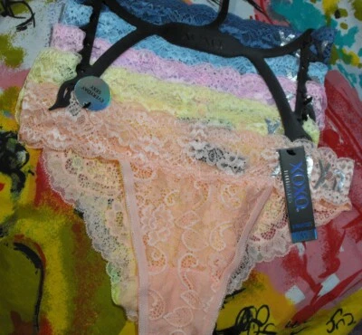 5 NUEVAS BRAGAS BIKNI XOXO INTIMATES XO3199 5PKA DIARIAS SEXY DE ENCAJE M Foto 1 de 2