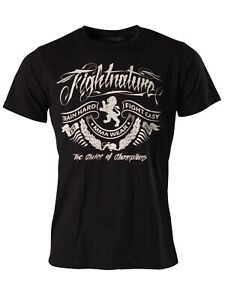 T-shirt Fightnature Train Hard, rozmiar S-XXL. Koszula MMA, Grappling, BJJ, Muay Thai